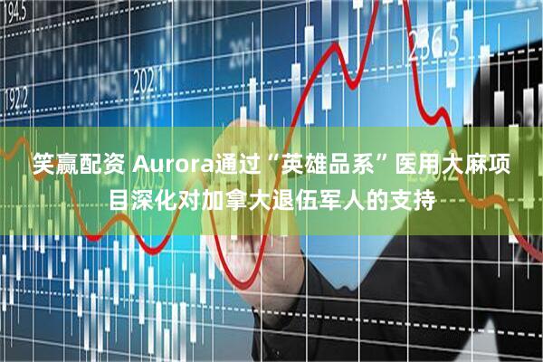 笑赢配资 Aurora通过“英雄品系”医用大麻项目深化对加拿大退伍军人的支持